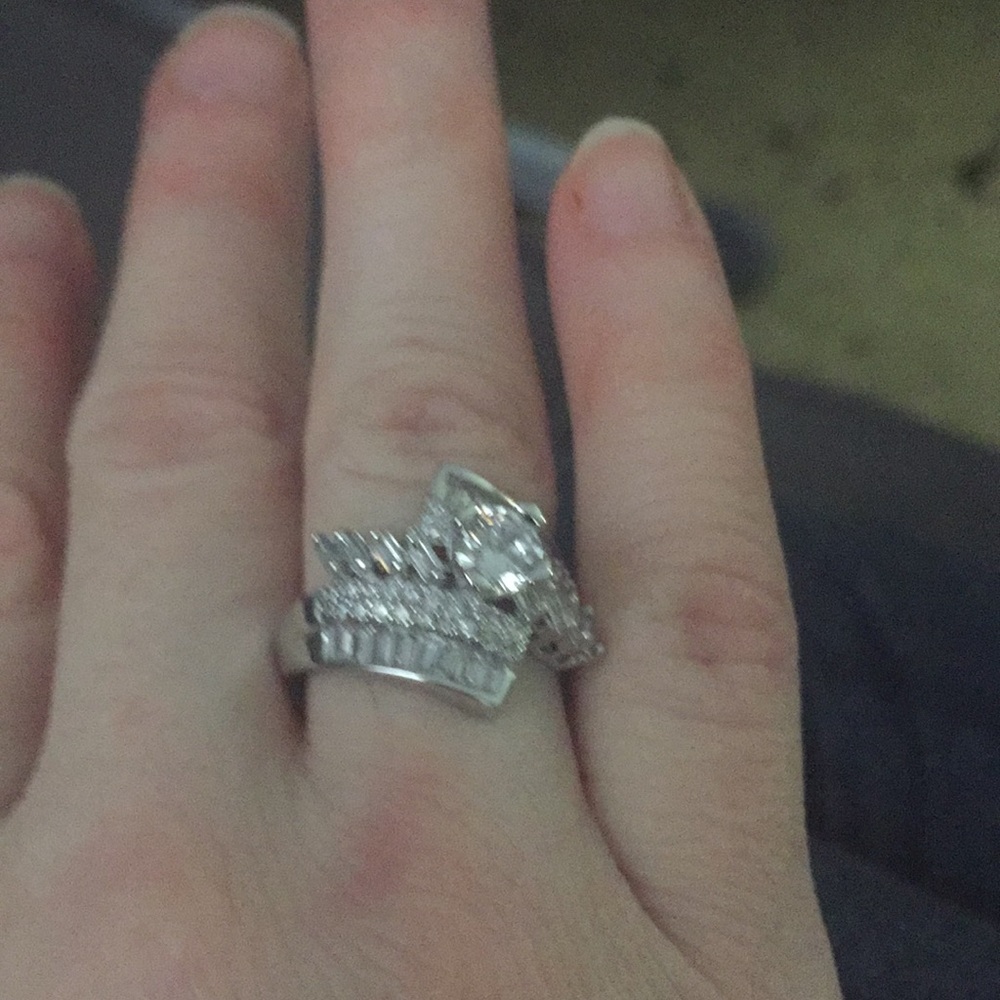 Cubic Zarconia ring